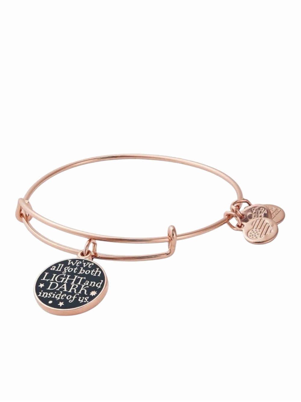 *FIRM* ALEX AND ANI HARRY POTTER LIGHT & DARK INSIDE OF US BANGLE - NEW/NO TAGS